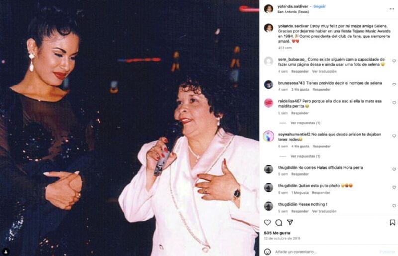 La asesina de Selena podría salir de la cárcel en el 2025.