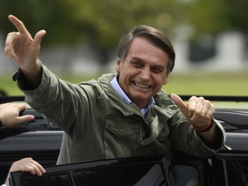 Brasil elige presidente, con ultraderechista Bolsonaro como favorito