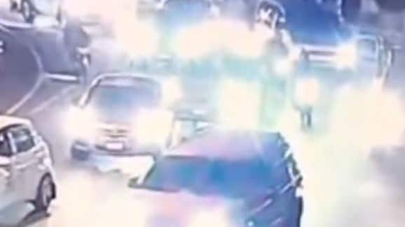 Tránsito habilitado en el Sauce zona 2. Foto: RRSS