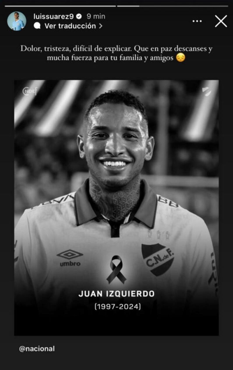 Palabras de Luis Suárez