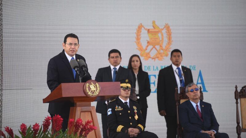 Presidente a elementos de PNC: Por gente mala señalan a toda una institución y eso no nos debe debilitar