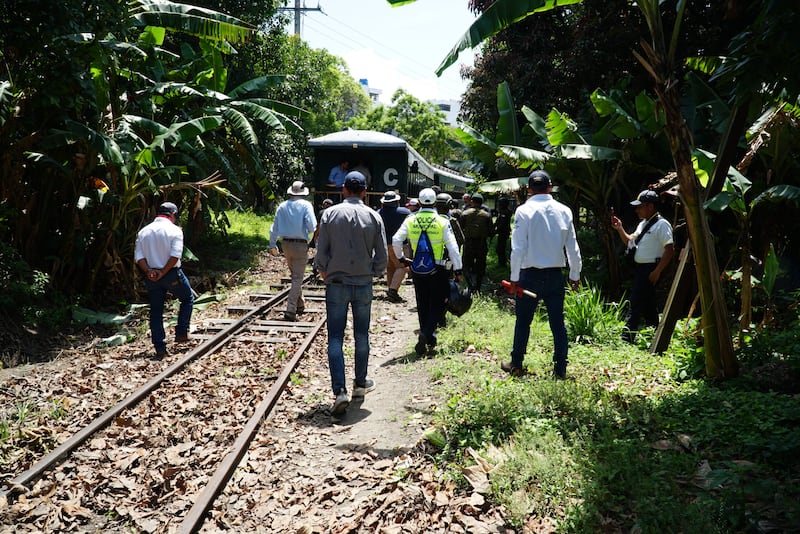 la red ferroviaria en Guatemala
