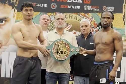 Lester Martínez y Immanuwel Aleem listos para pelea por título mundial
