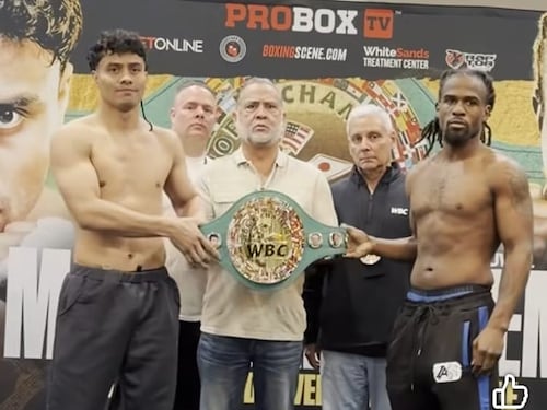 Lester Martínez y Immanuwel Aleem listos para pelea por título mundial