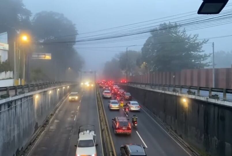 Carretera a El Salvador: mantienen carril reversible mientras avanzan las reparaciones