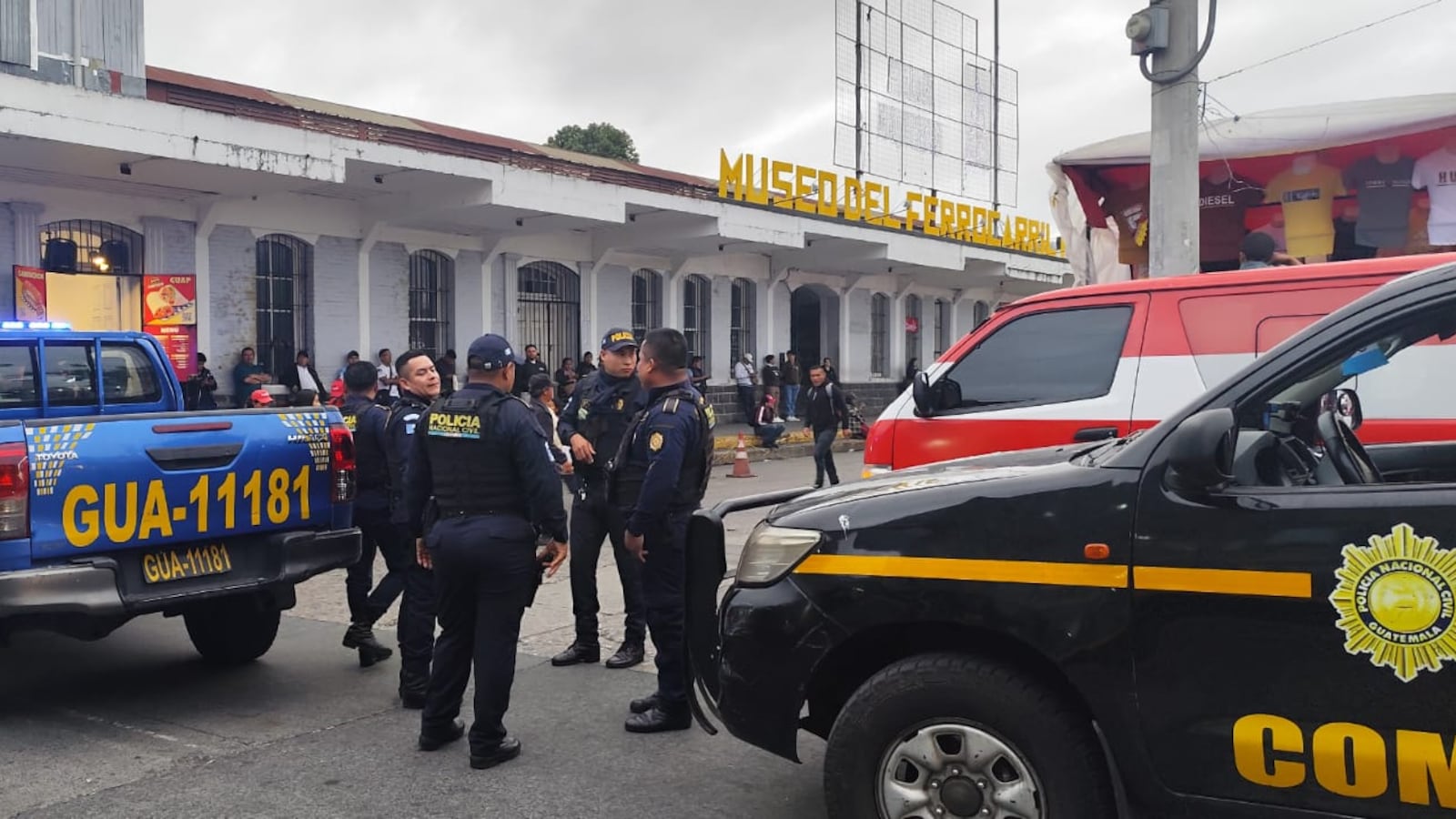 Un hombre de 25 años, resultó herido de bala en el tórax. Foto: Amelia Riggs