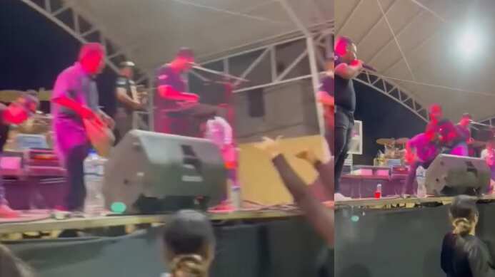 Joven con discapacidad es lanzado desde el escenario durante concierto en Nayarit; usuarios exigen justicia.