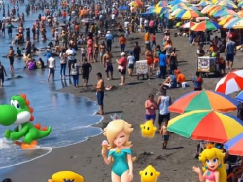 VIDEO. Así disfrutarían Mario Bros y sus amigos de la Semana Santa en Guatemala