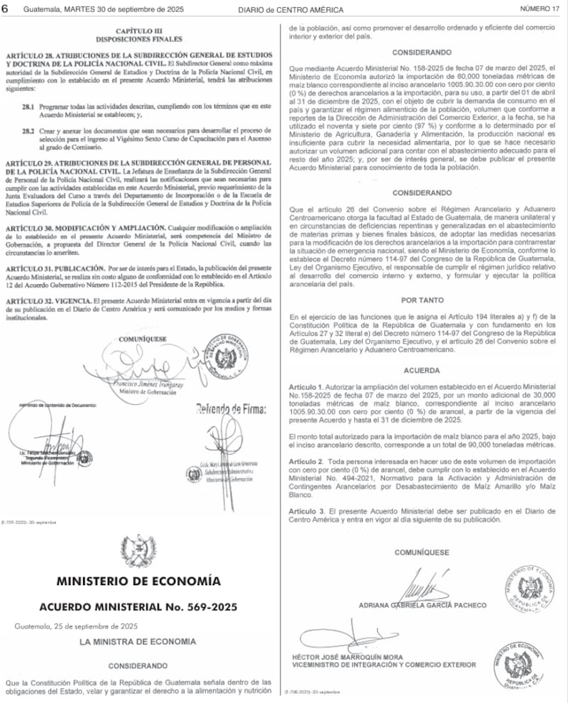 Acuerdo Ministerial 569-2025