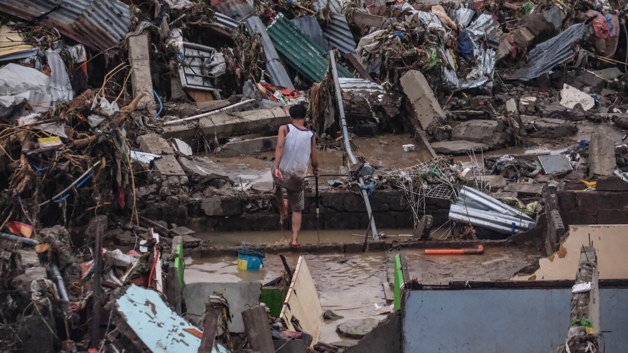 Al menos cinco personas murieron en Vietnam tras la llegada de la depresión tropical. (Foto: Redes sociales)