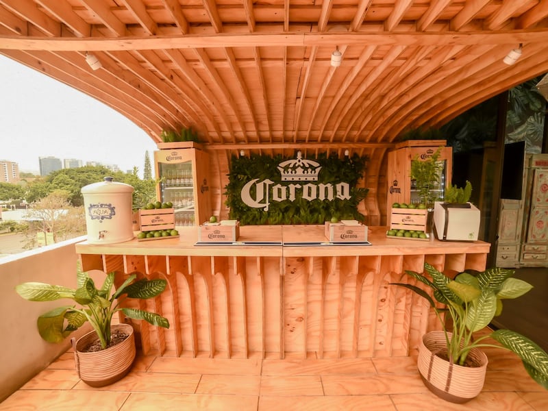 Corona Bar, el espacio que funciona con energía generada por plantas