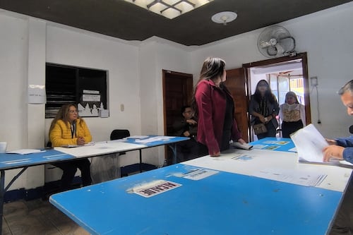 Segunda vuelta en la elección del CANG transcurre con amparo y menos afluencia