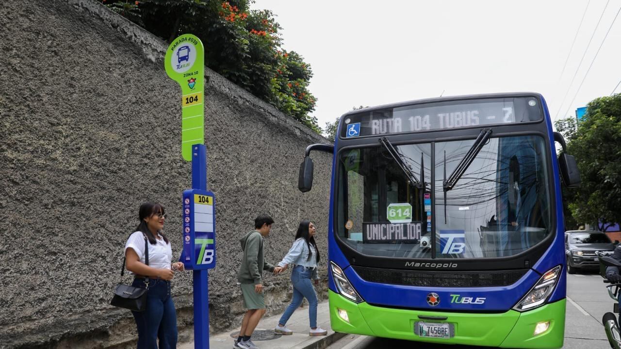 Esta es la primera línea de transporte público eléctrico en la ciudad capital