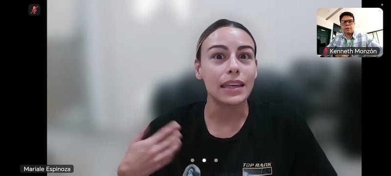 Mariale Espinoza.