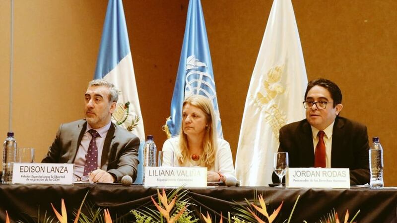 Representante de OACNUDH: “La ciudadanía debe cumplir su derecho de un voto libre”