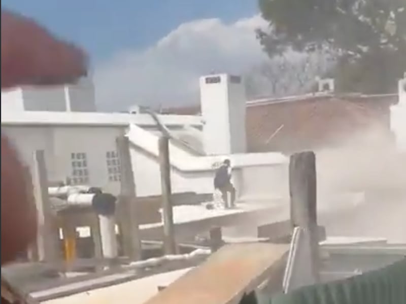 VIDEO. Captan a hombre disparando tras reelección de Mazariegos