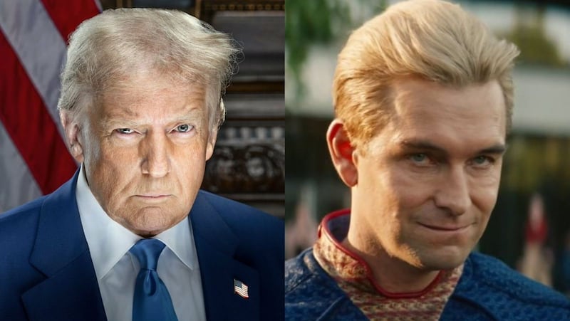 Homelander quiere ser Papa…
La serie The Boys se burla del presidente Trump con esta imagen que lo muestra como líder del Vaticano.