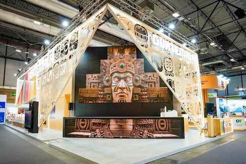 Guatemala deslumbra en Madrid: El mejor stand de FITUR 2026 es chapín