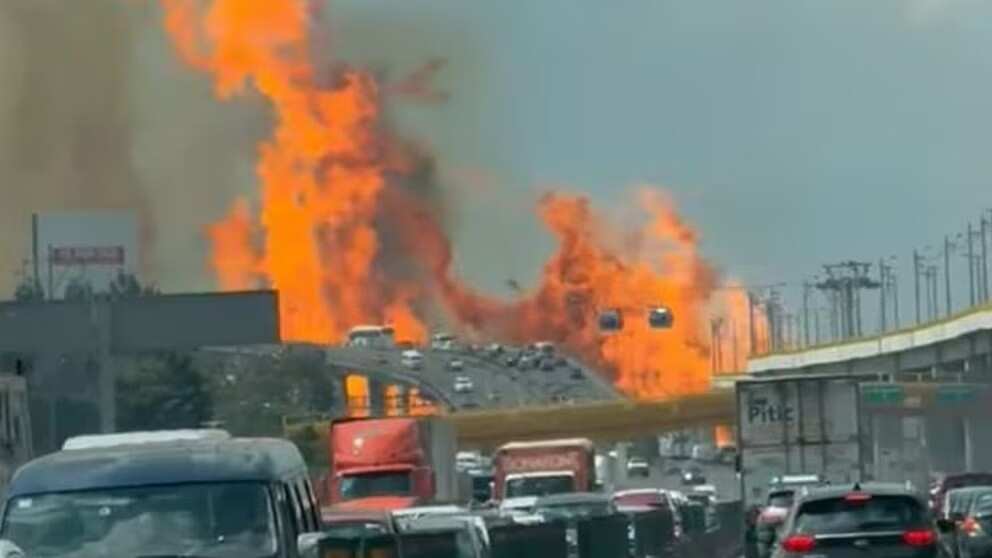 Explosión pipa de gas en Iztapalapa