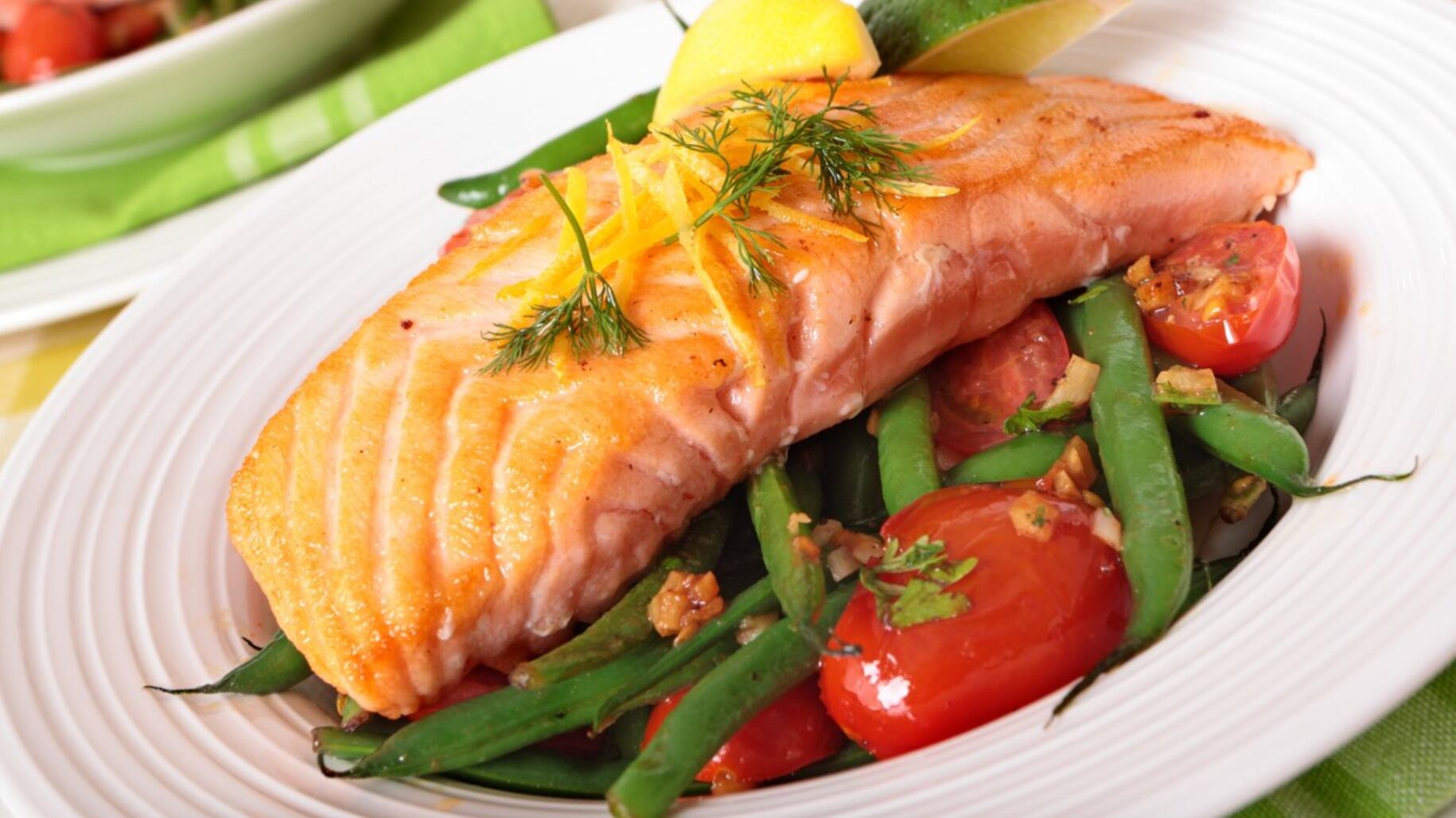 El salmón es una excelente opción