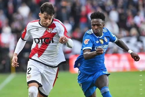 Rayo Vallecano paraliza al Real Madrid