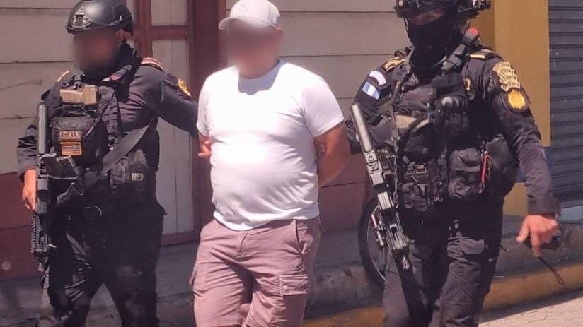 Otro extraditable capturado por #SGAIA-PNC, ahora en San Marcos, es el número 23 en el año y número 13 por temas de narcotráfico. Foto: PNC