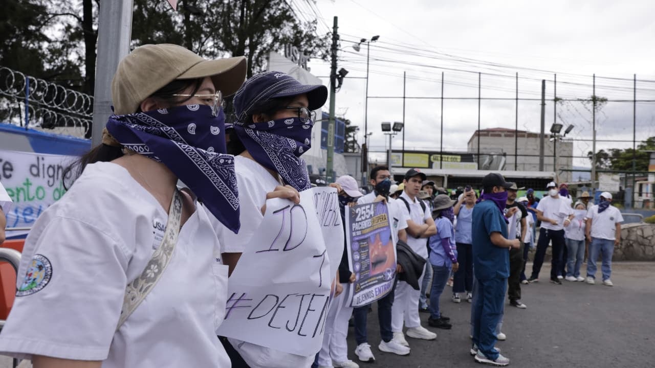 Estudiantes de las facultades de Odontología y Veterinaria. Foto: DCA