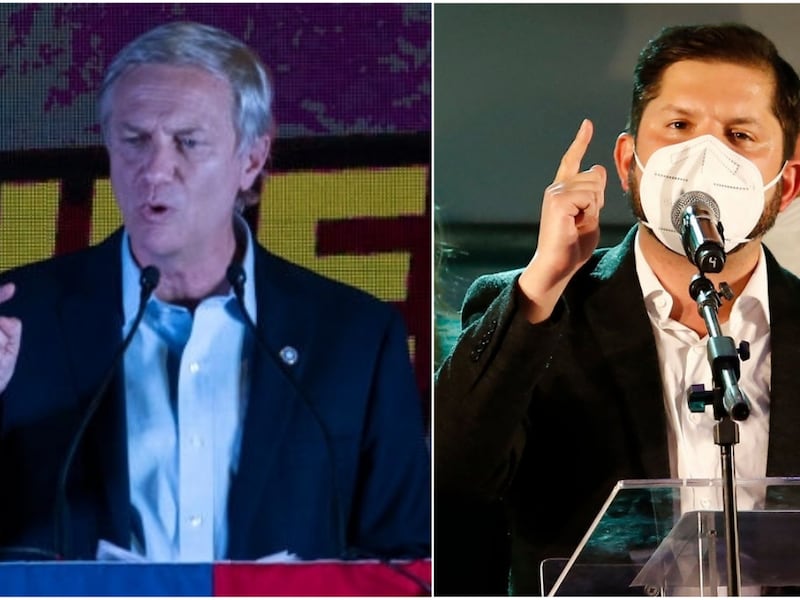 Elecciones en Chile: Kast y Boric avanzan a la segunda vuelta
