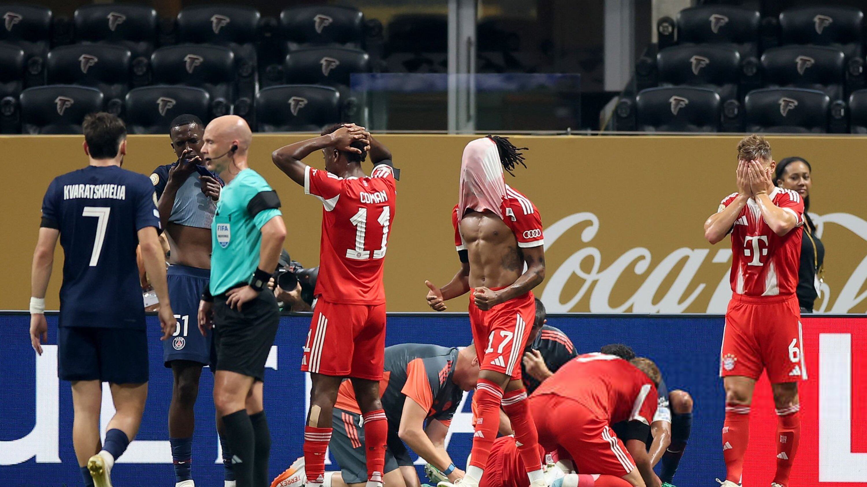 Lesión de Jamal Musiala en Mundial de Clubes.