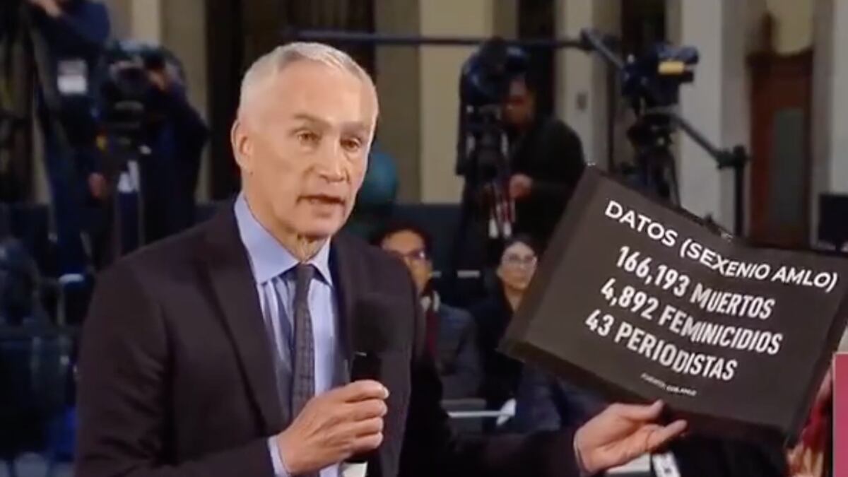 El periodista asistió por quinta vez a la conferencia matutina del presidente López Obrador. (Especial)