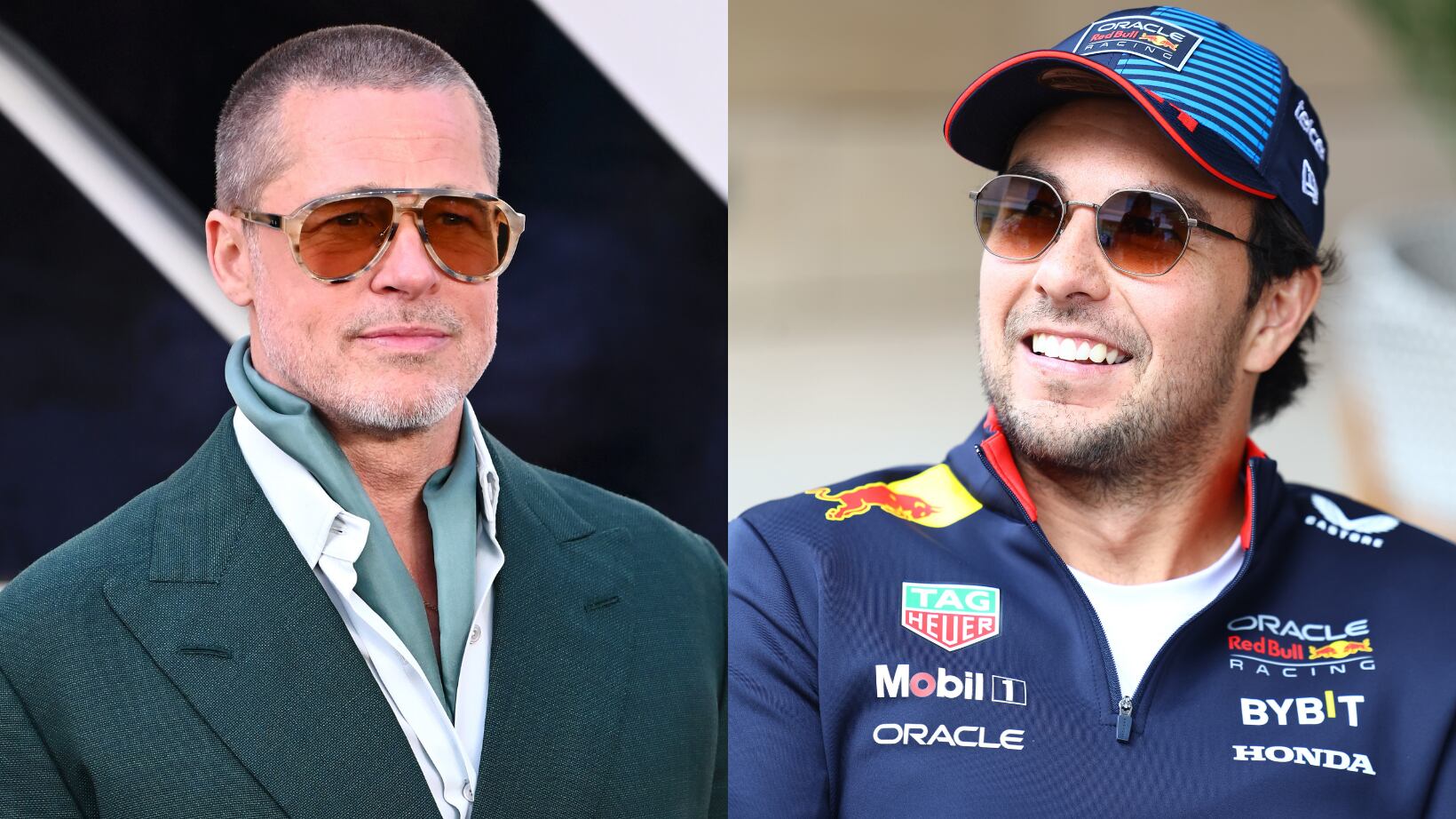 Checo Pérez recibió los elogios de Brad Pitt.