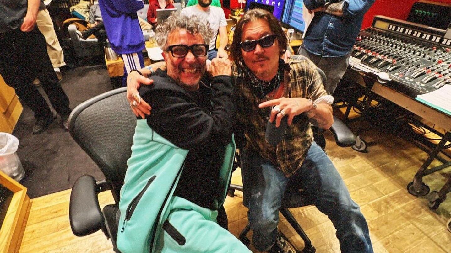 Fito Páez y Johnny Depp coincidieron en Abbey Road