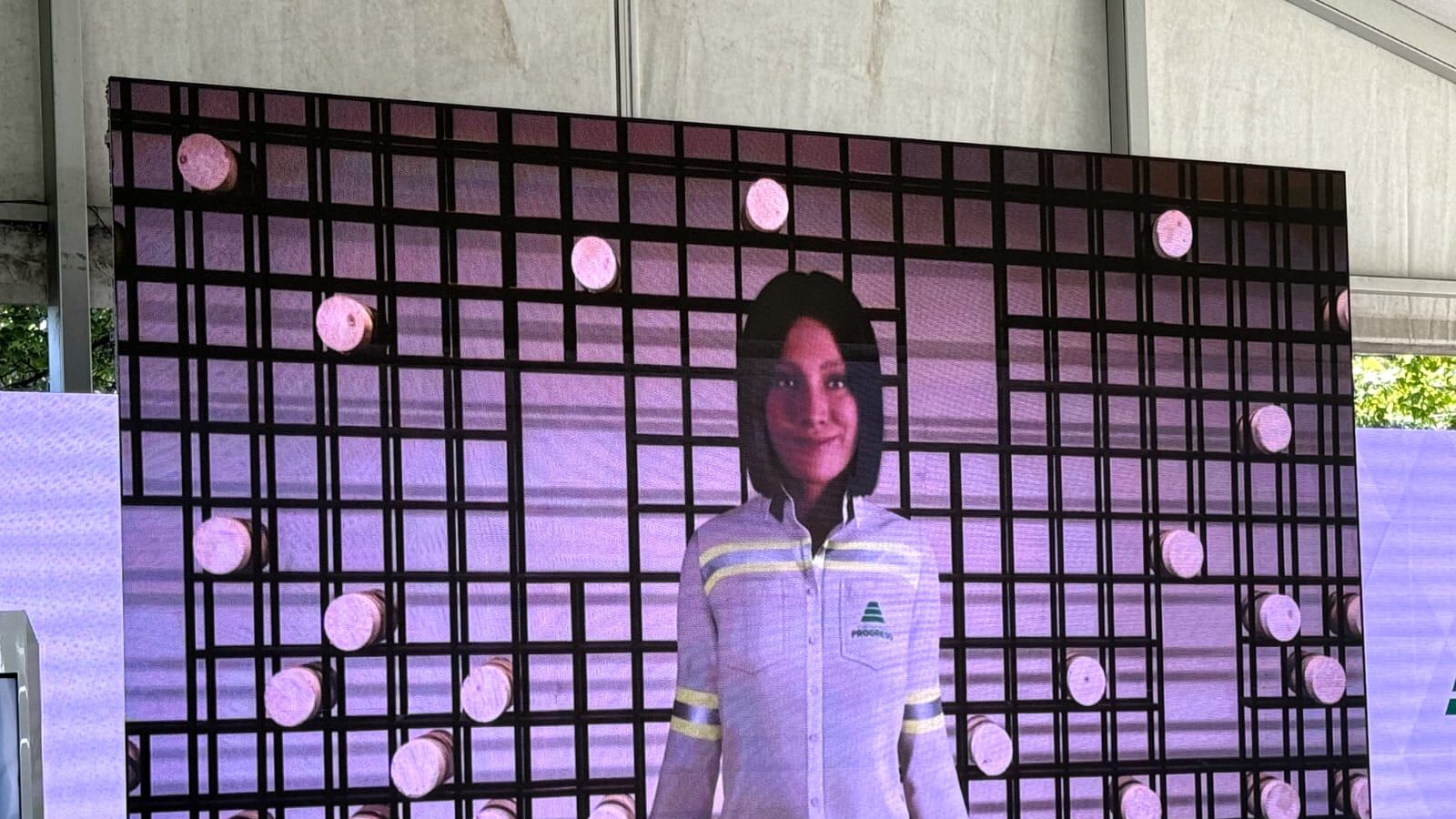 Cementos Progreso presentó un avatar creado con inteligencia artificial que fue llamado “Clara”.