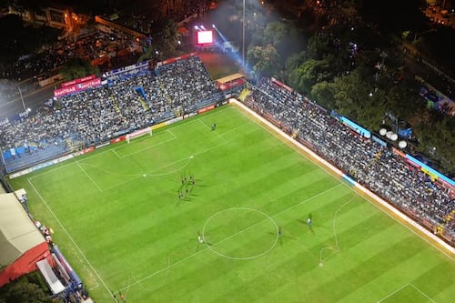 Impresionantes tomas aéreas del estadio El Trébol previo al duelo entre Guatemala y Panamá
