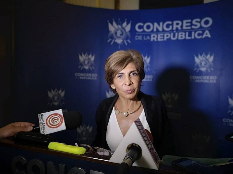 MP imputará delitos a exdiputada Nineth Montenegro