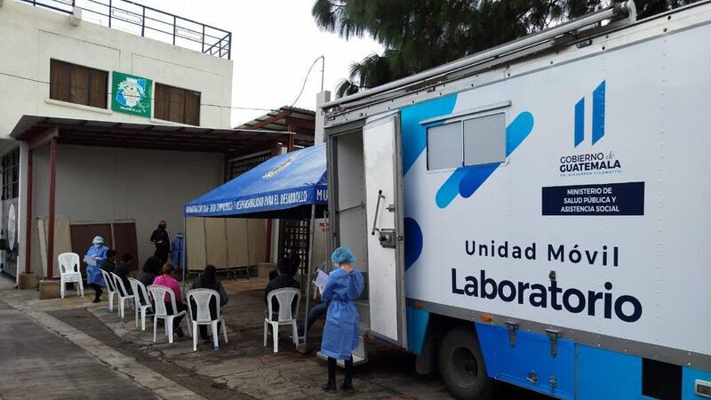 Sacatepéquez: Laboratorio móvil ha detectado 82 casos de Covid-19