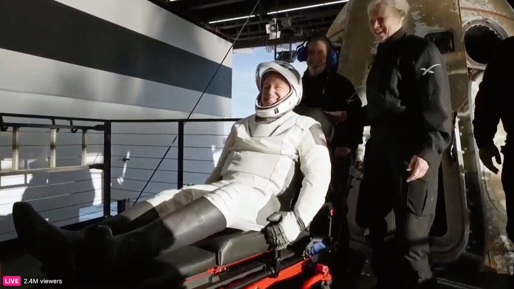 Astronautas varados de la NASA