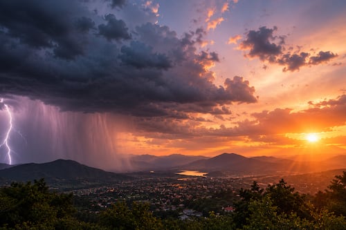 Calor intenso y lluvias continuarán en Guatemala este viernes