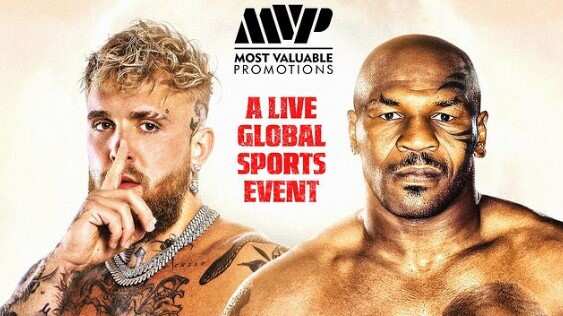 Jake Paul y Mike Tyson