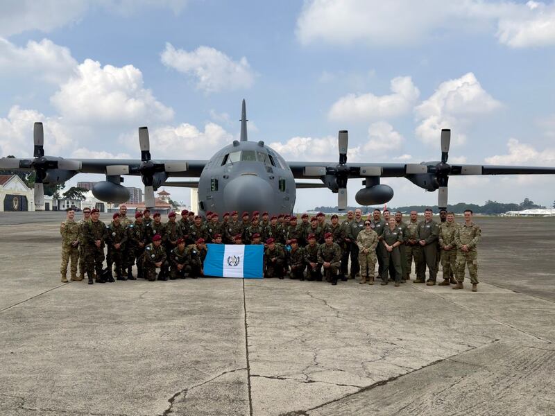 Militares guatemaltecos entrenarán con la Guardia Nacional de Arkansas en Estados Unidos