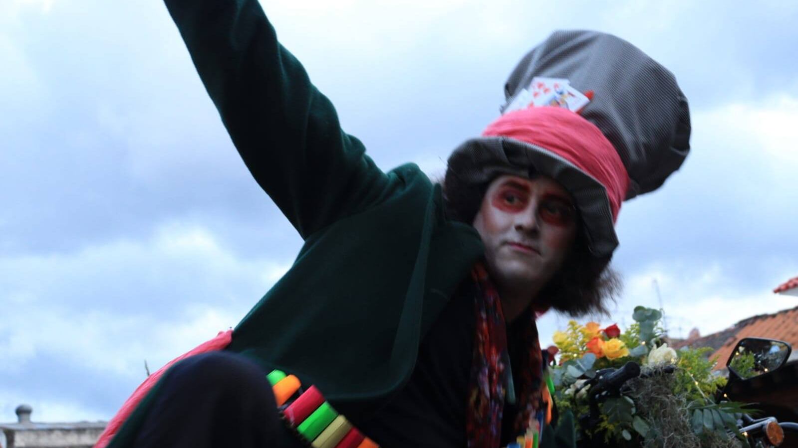 Desfile de las Flores en Antigua Guatemala.