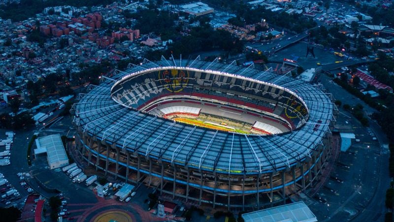 El estadio Azteca ha sido sede en dos mundiales y ahora en 2026 vuelve a ser uno de los escenarios mundialistas.