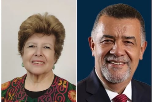 Perfiles de Astrid Lemus y Estuardo Gálvez que compiten por una magistratura en la Corte de Constitucionalidad