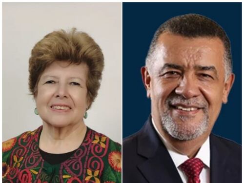 Perfiles de Astrid Lemus y Estuardo Gálvez que compiten por una magistratura en la Corte de Constitucionalidad