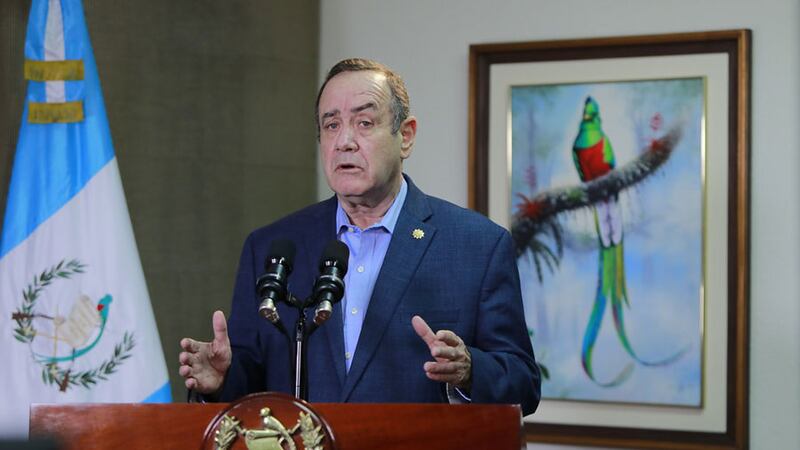 Giammattei: "Tomamos la decisión de solicitar al Congreso un nuevo estado de Calamidad"