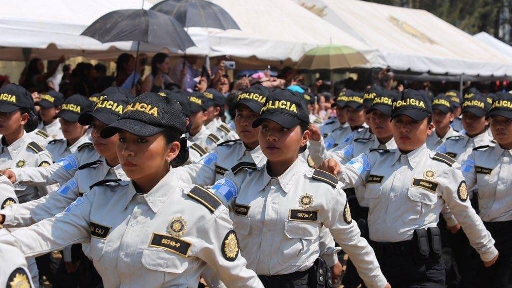 Nuevos elementos de la PNC. Foto: PNC