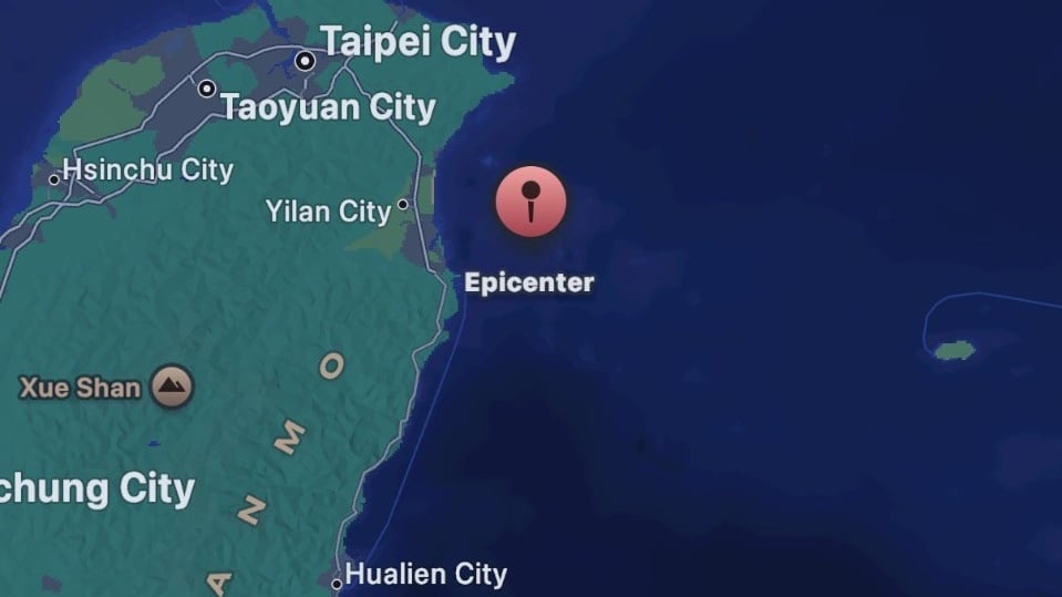 El temblor se sintió en Taipéi; autoridades evalúan daños. Foto: RRSS