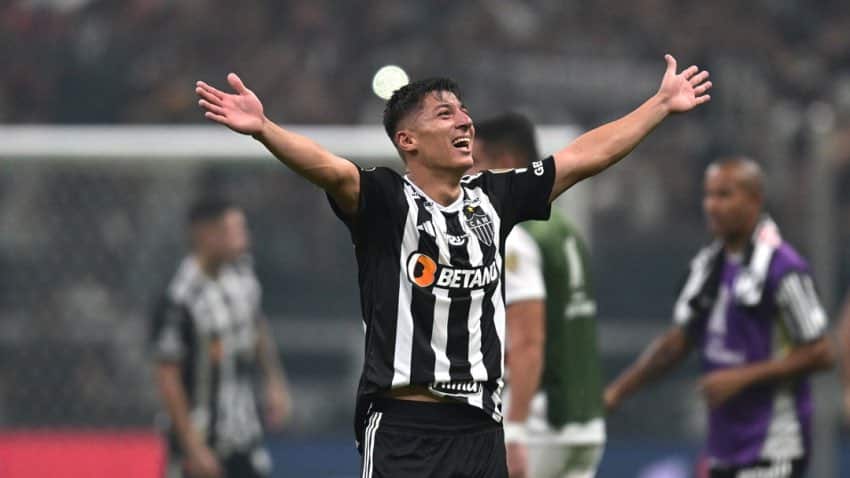 Alan Franco juega su segunda final internacional seguida con Atlético Mineiro.