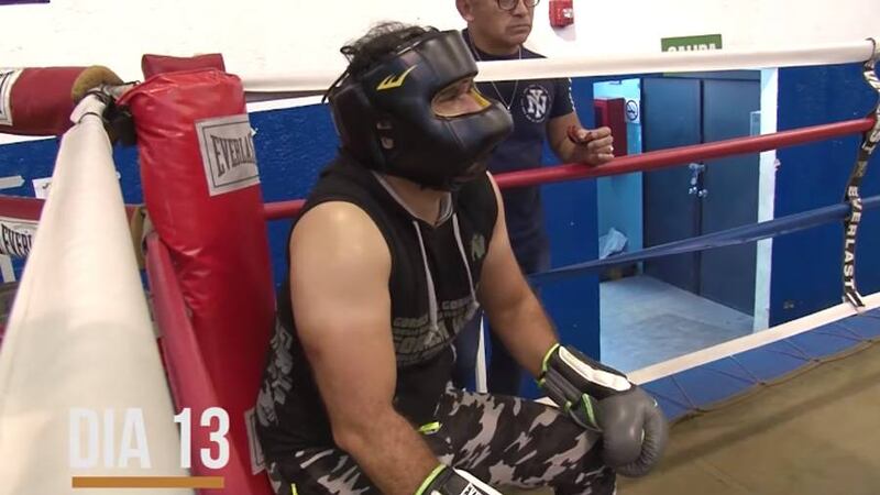 VIDEO. Neto Bran en realidad no es tan "rápido" para el box como lo muestra