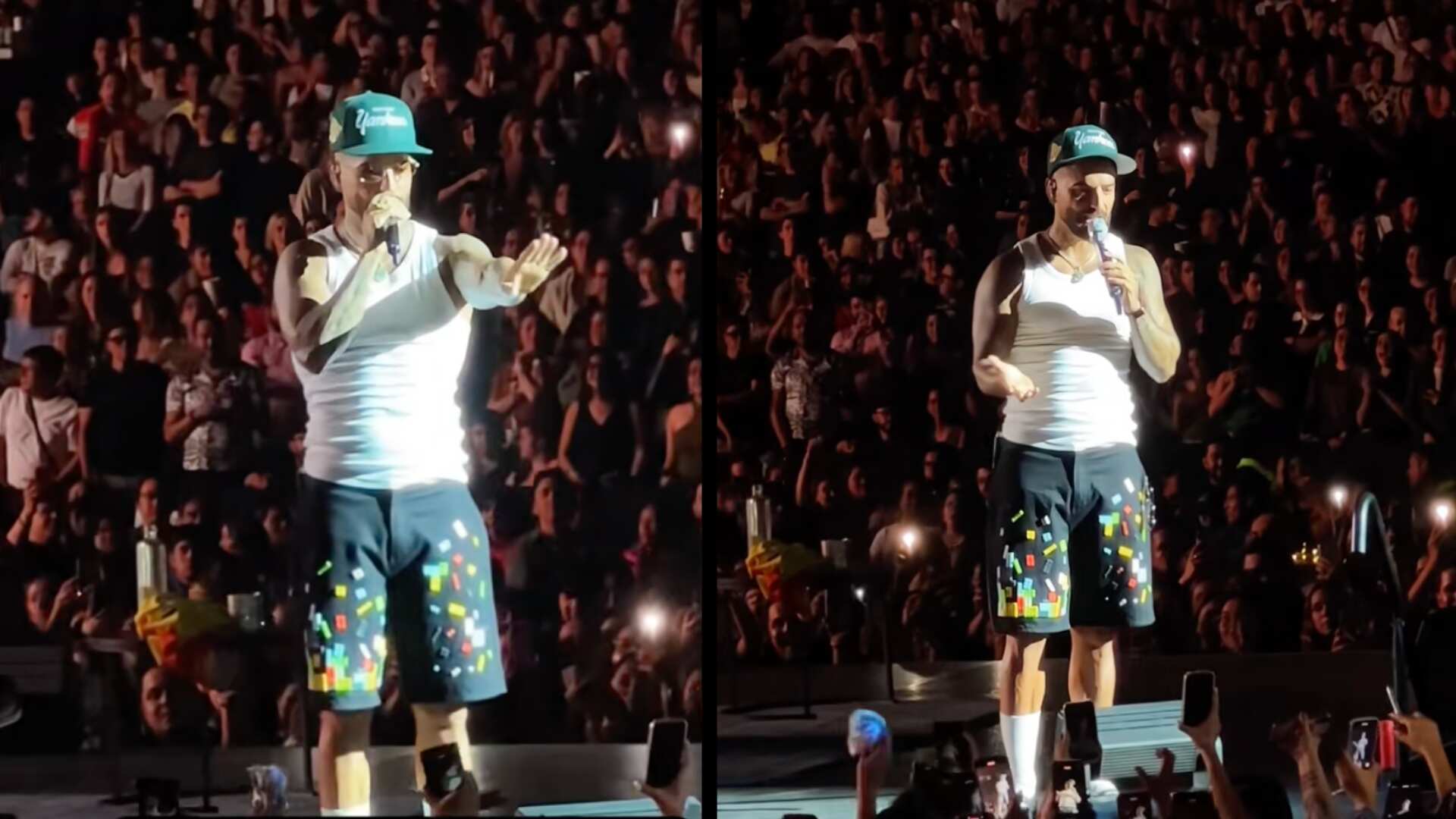 Maluma regañó a madre que llevó a bebé a su concierto en México